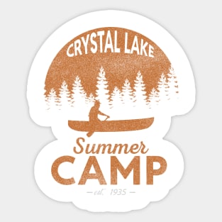 Crystal Lake Summer Camp – Est. 1935 Sticker